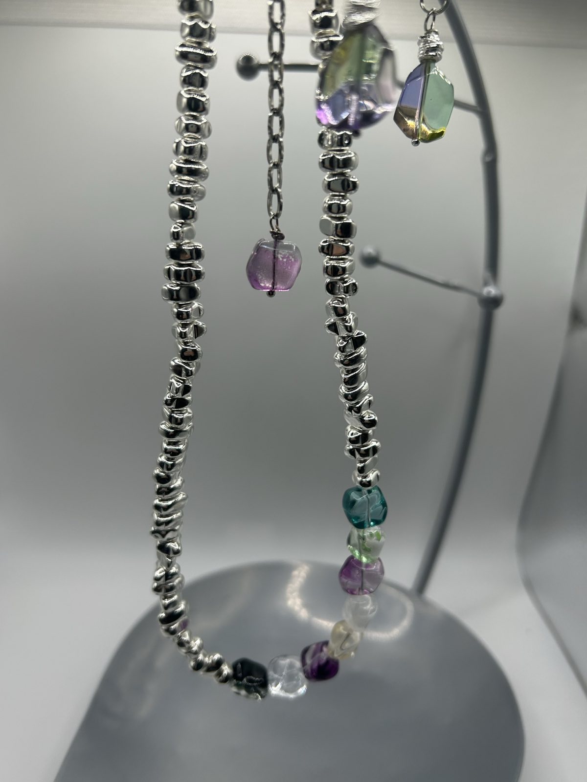 Conjunto Astra - Joyería de hematita y cristal