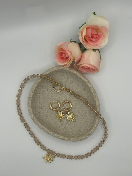 Maple Set – Crystal Jewelry Inspired by Autumn