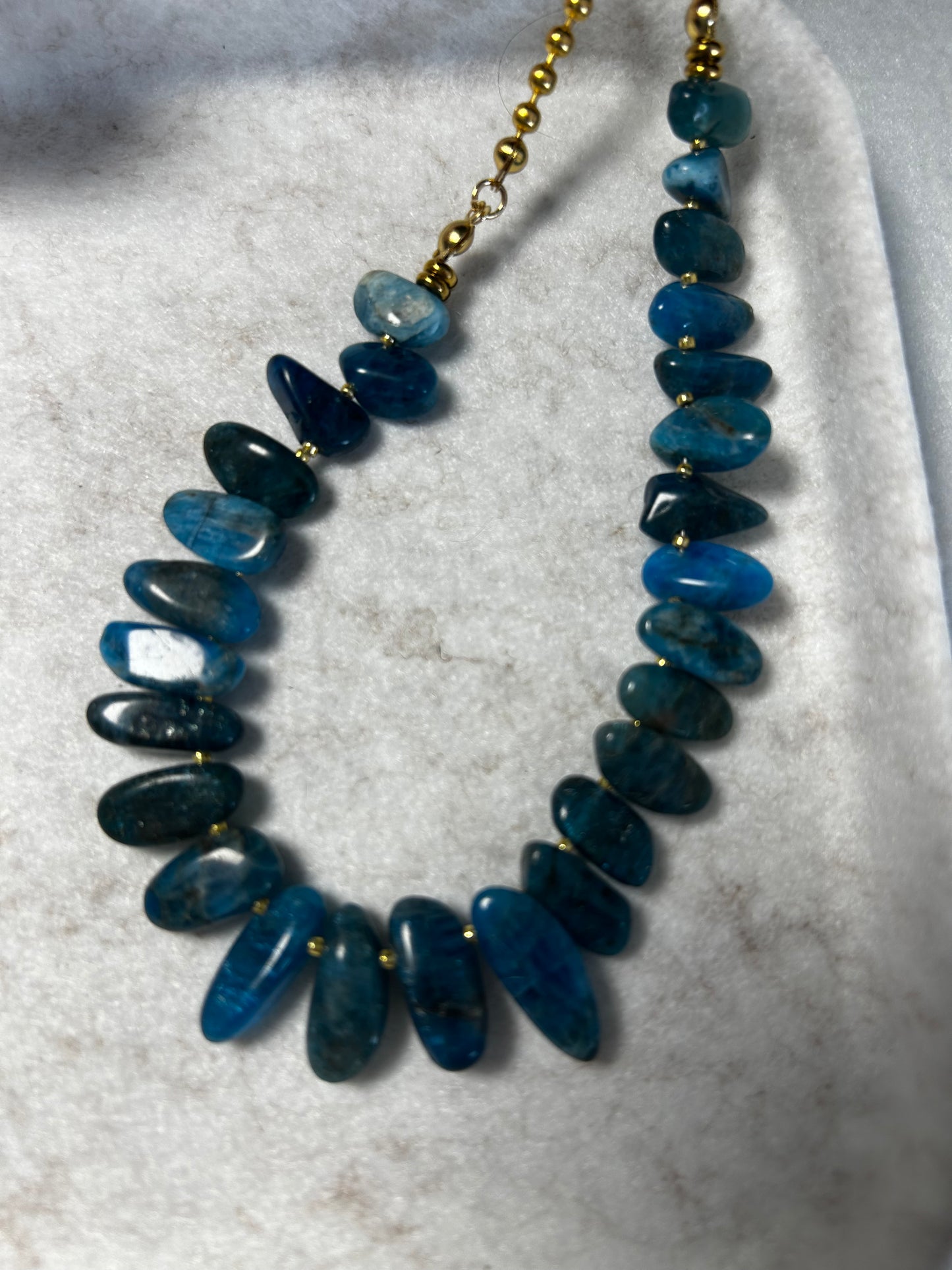 Collar Maris – Joyería de apatita