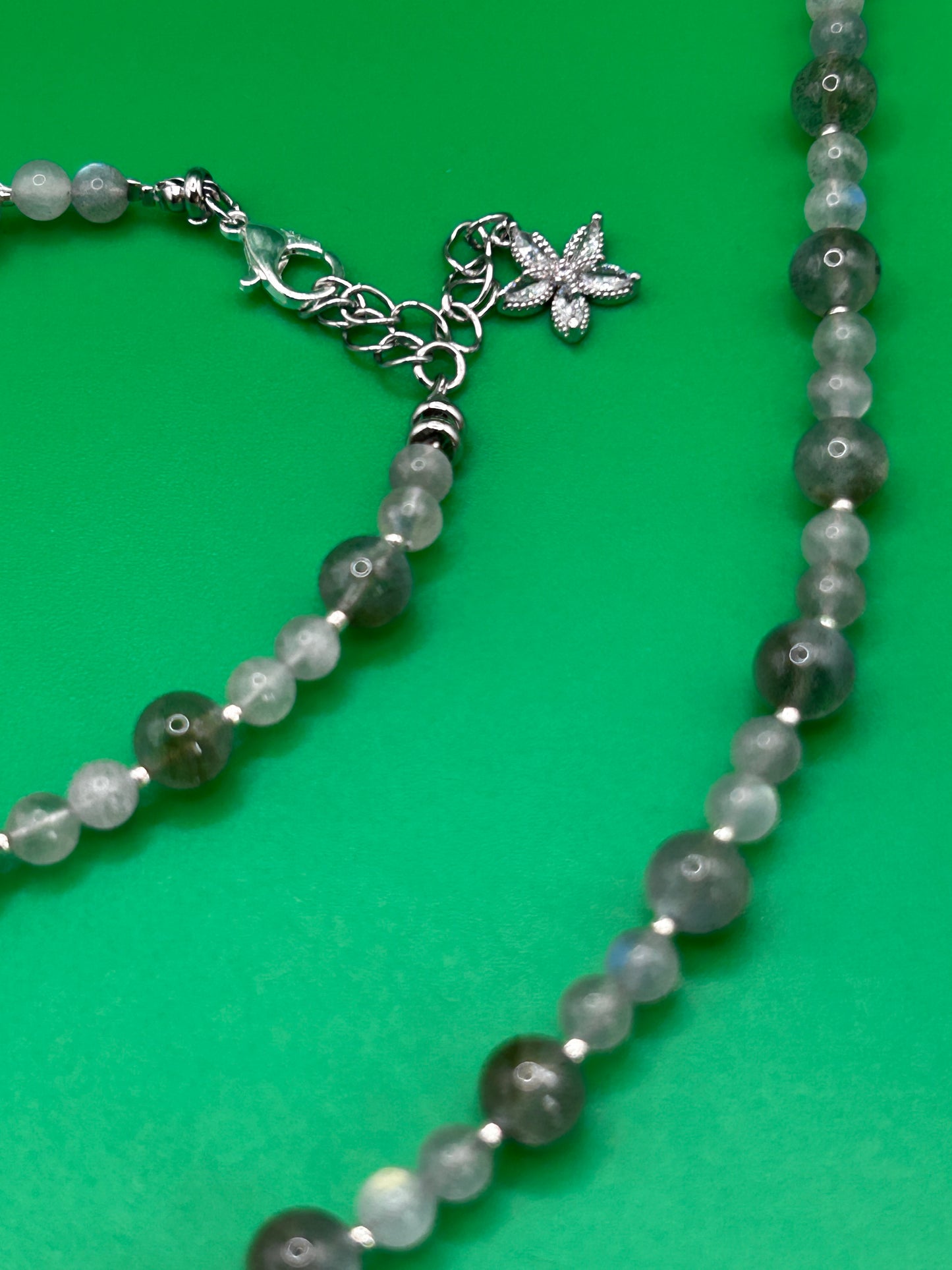 Ivy Set – Labradorite Necklace & Bracelet