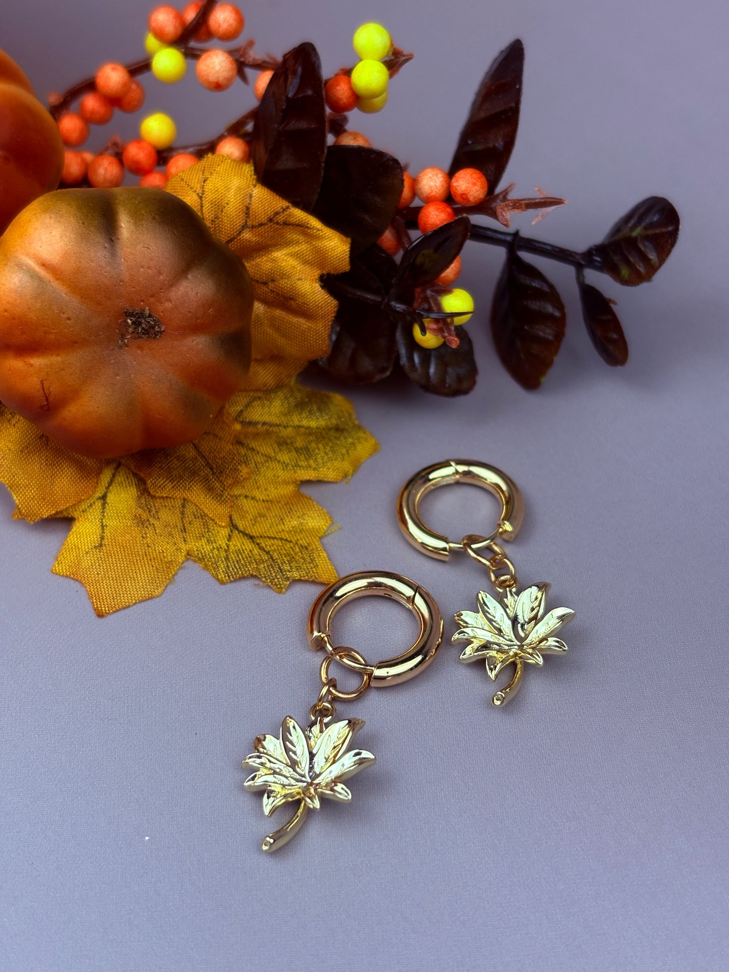 Maple Set – Crystal Jewelry Inspired by Autumn