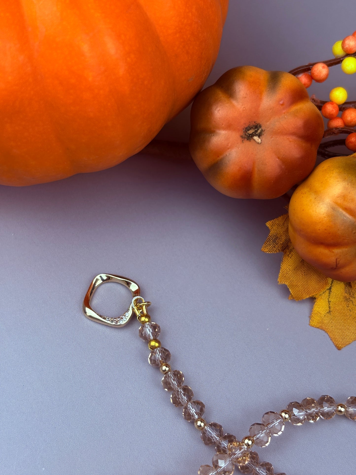 Maple Set – Crystal Jewelry Inspired by Autumn