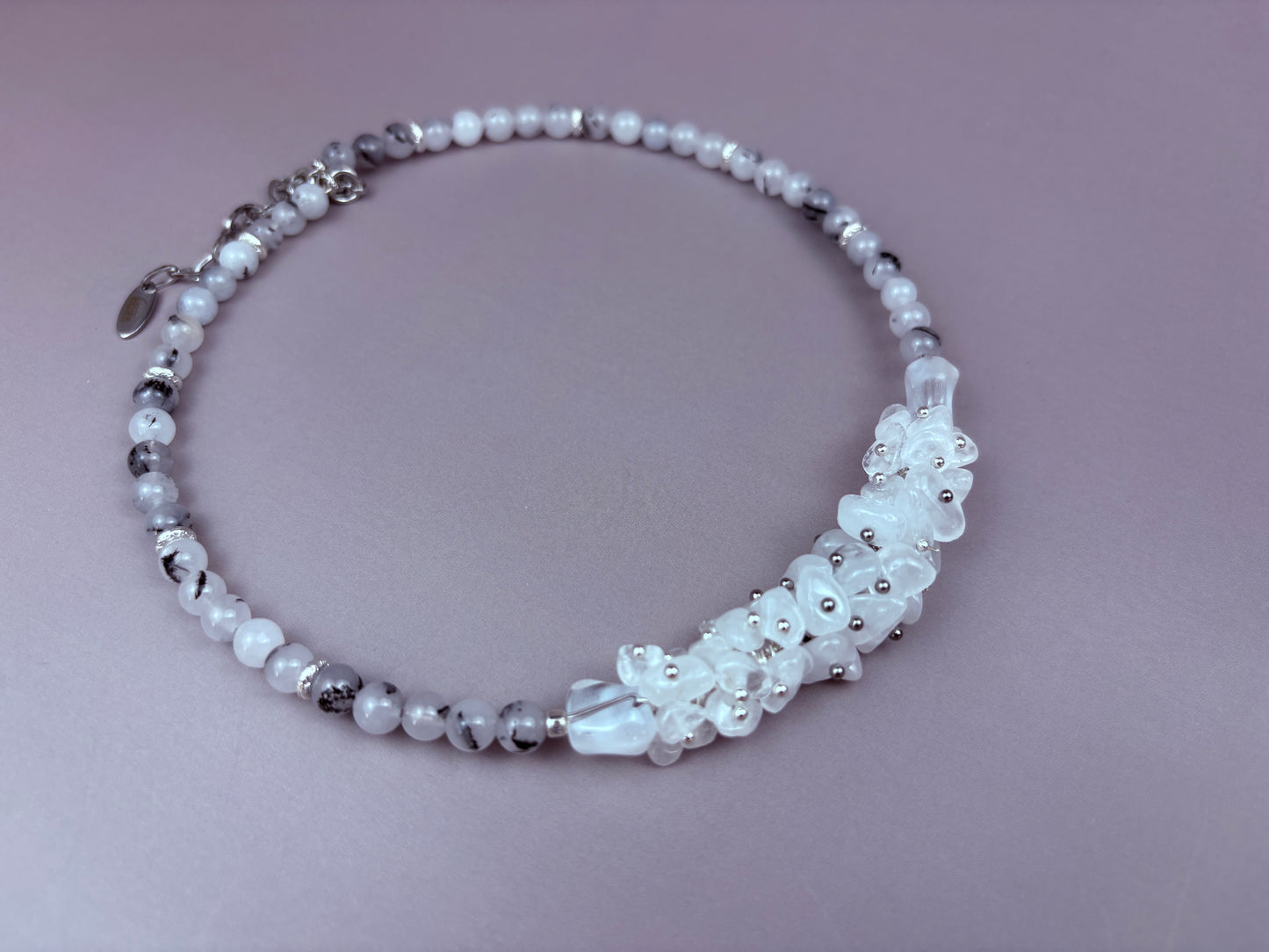 Vega Necklace – Natural Gemstone Choker