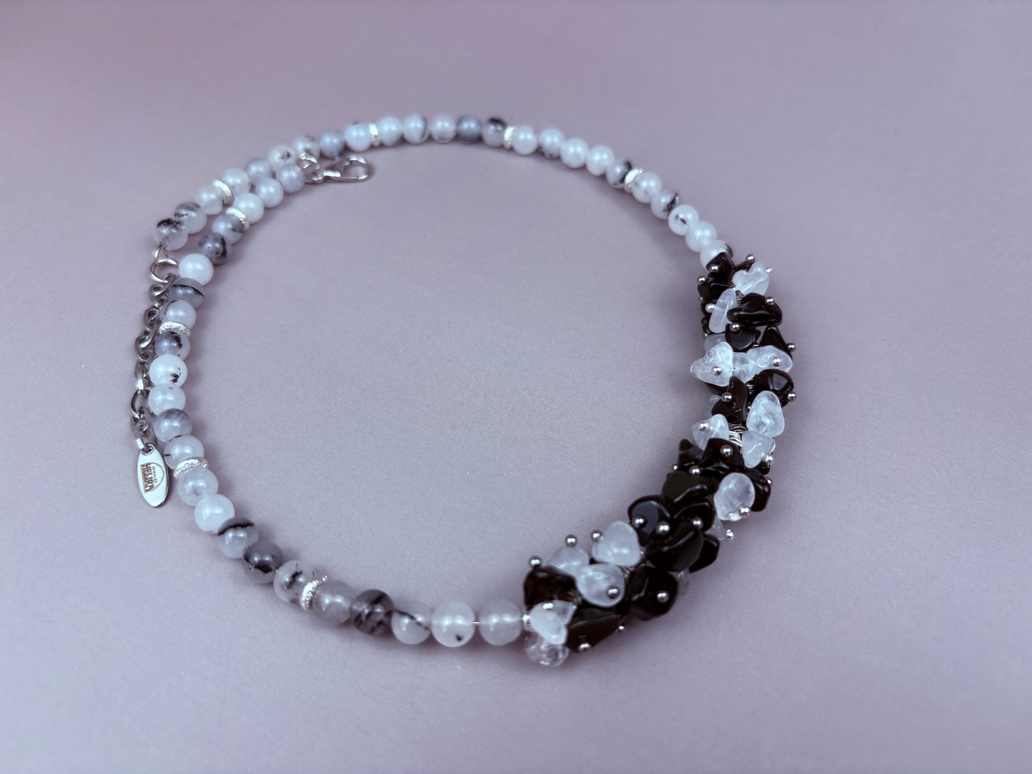 Vega Necklace – Natural Gemstone Choker