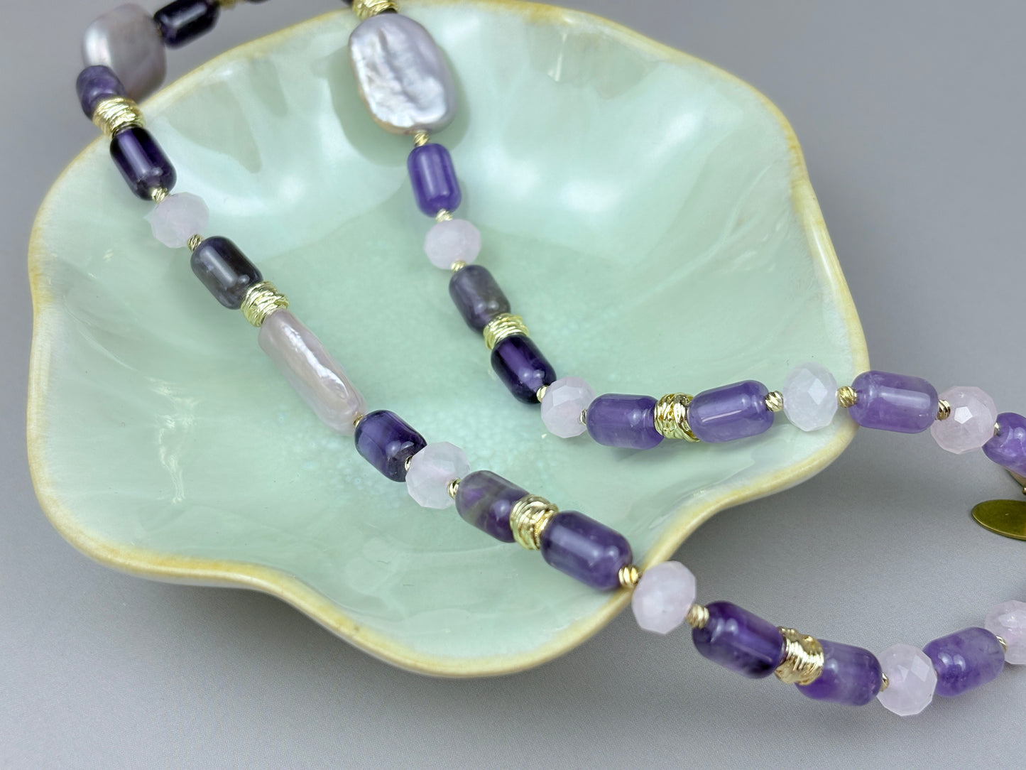Elara Set – Amethyst Jewelry