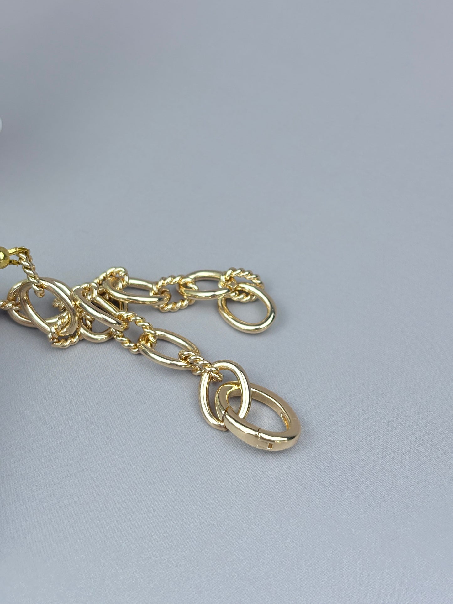 Orion Necklace – Blue Tiger Eye & Stainless Steel