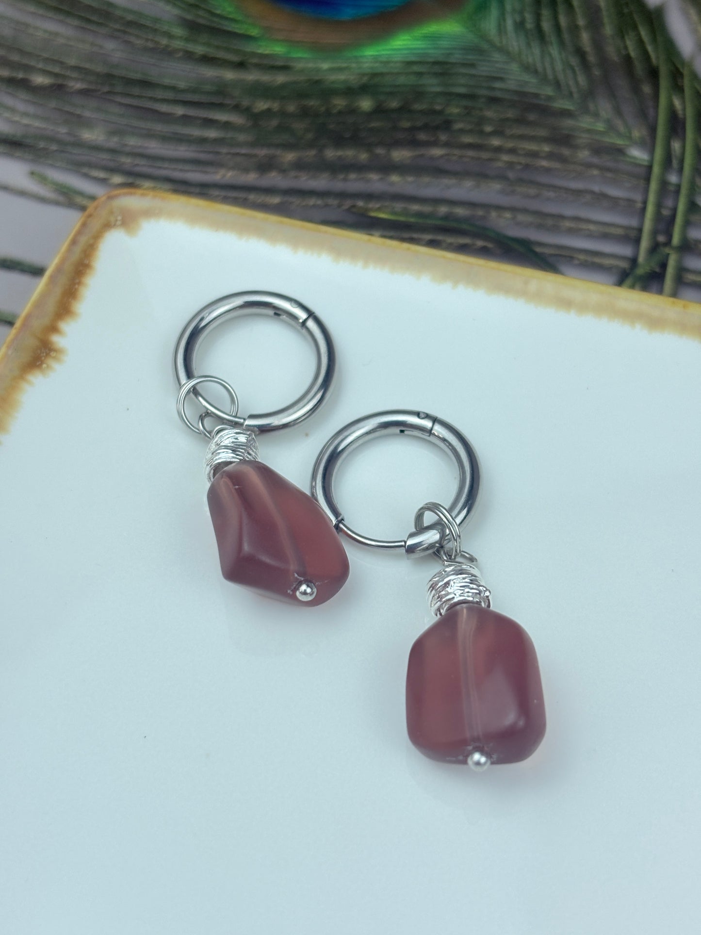 Terra Set – Hematite & Crystal Jewelry