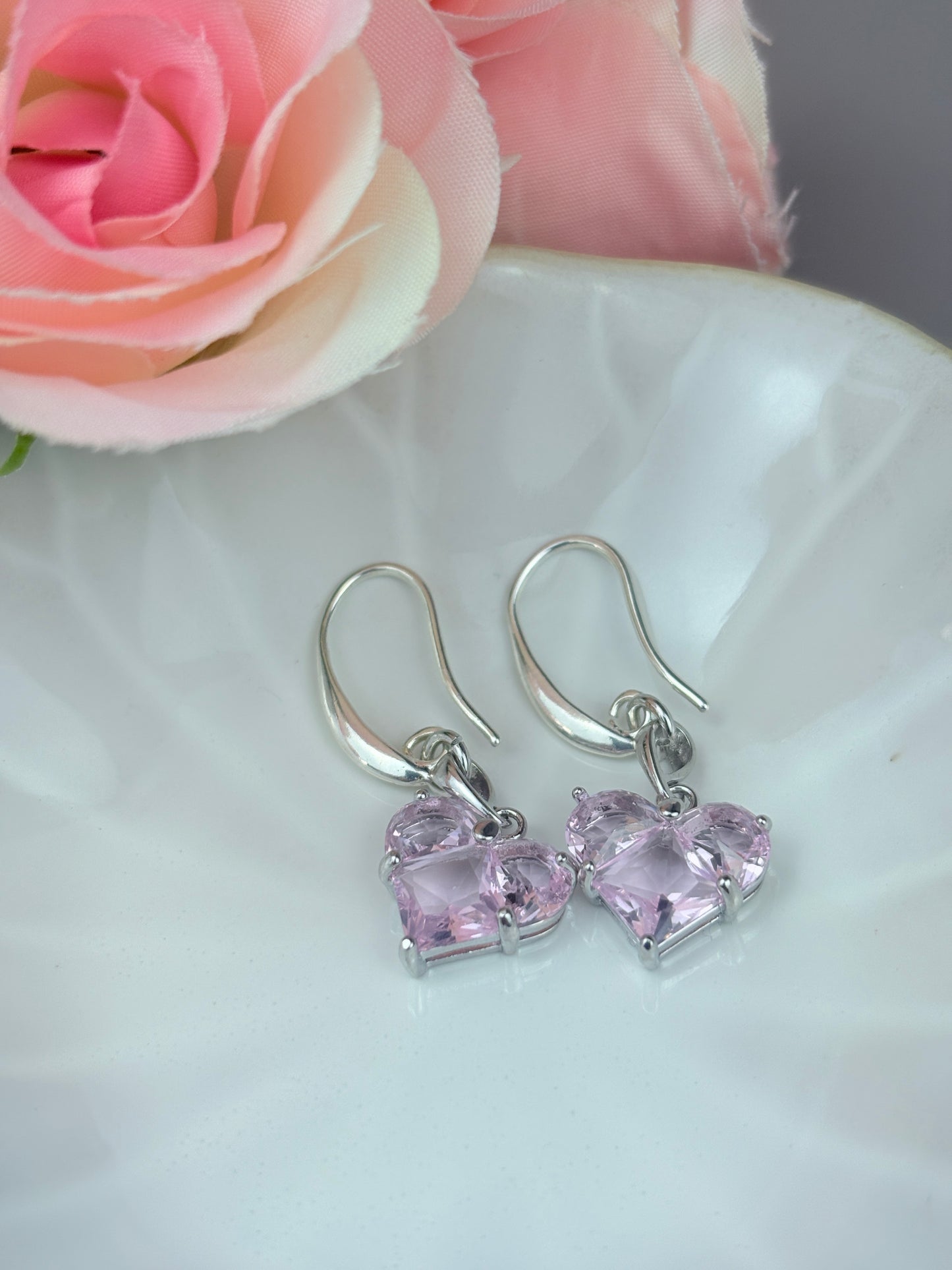 Purple Love Set – Freshwater Pearls & Crystal Jewelry