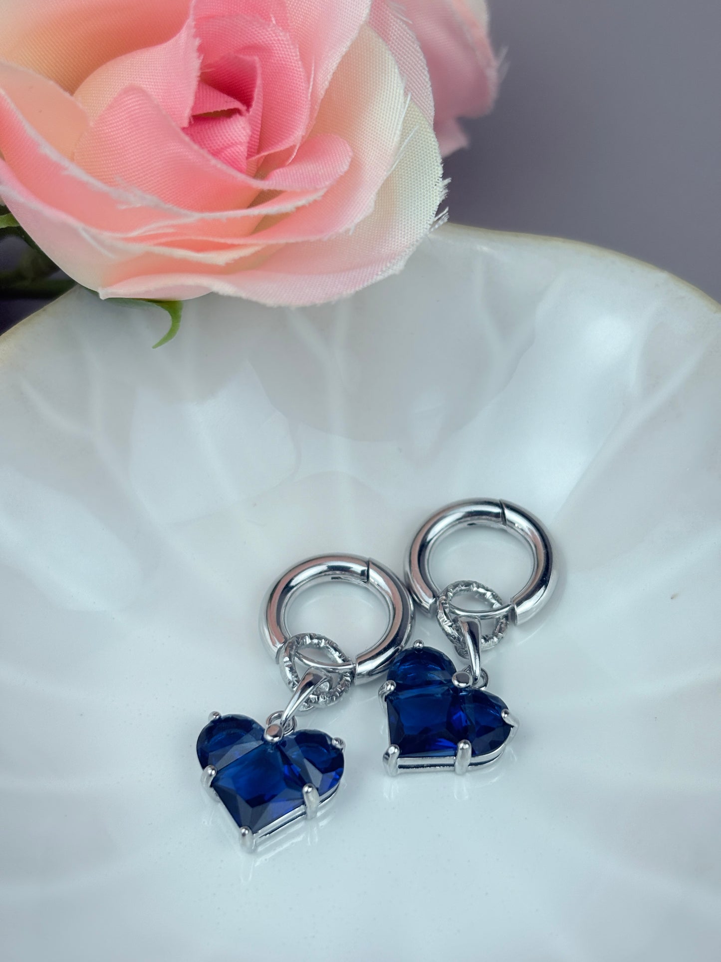 Purple Love Set – Freshwater Pearls & Crystal Jewelry