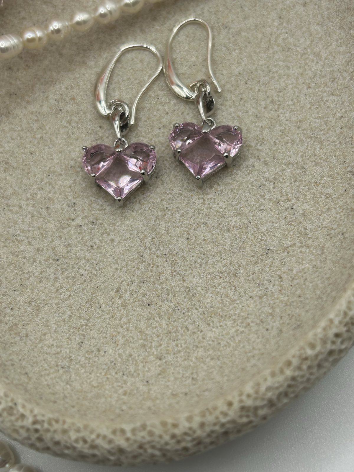 Conjunto Amor Púrpura: Perlas de Agua Dulce y Cristales